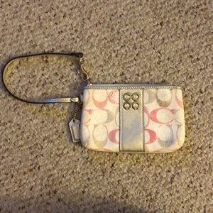 Small Coach Wristlet